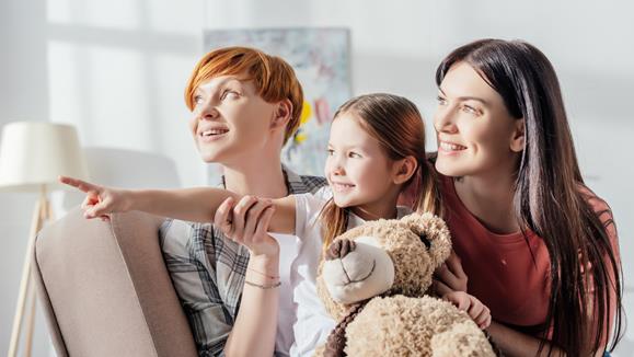 Lycklig familj
