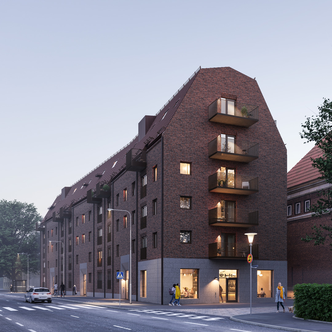 Granitor Properties bostäder Brf Parkskolan i Ängelholm