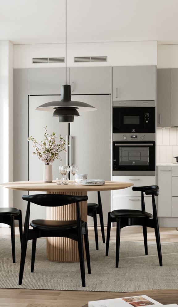 Interiör bild över Granitor Properties bostäder Brf Pålsjöängar i Helsingborg