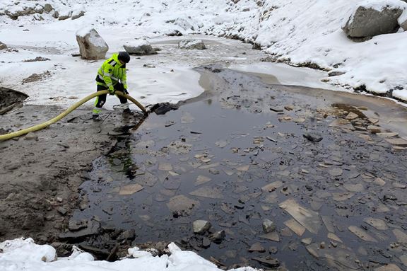 Granitor Miljöteknik sanerar förorenat vatten.