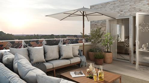 Granitor Properties bostäder Brf Solgården i Ängelholm