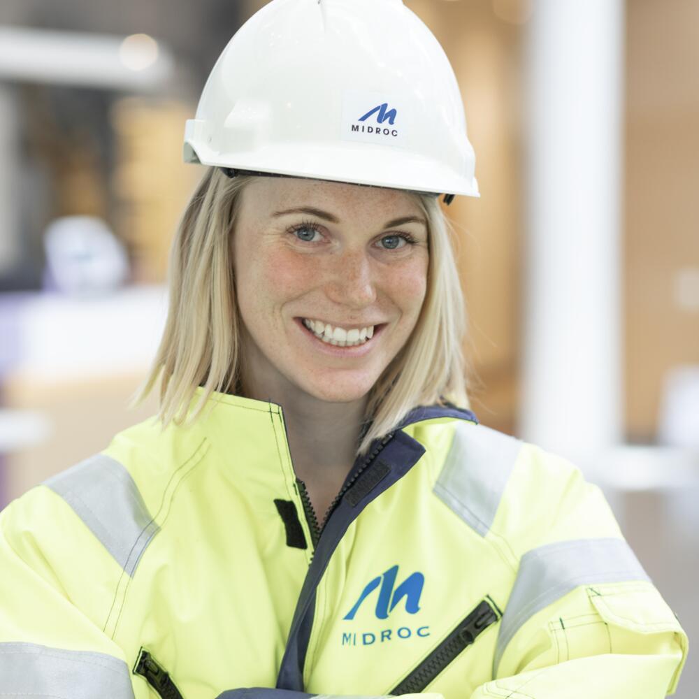 Porträtt på Amanda Sten.