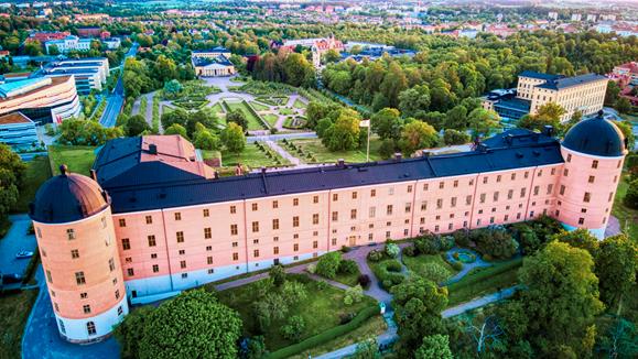 Områdesbild över Uppsala