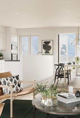 Interiör bild över Granitor Properties bostäder Brf Residenset i Lomma