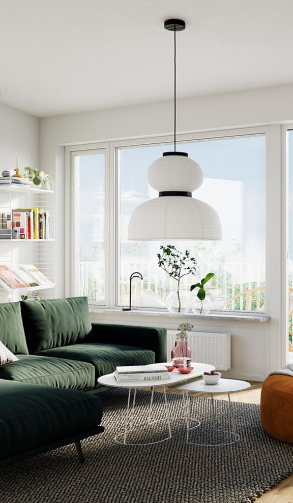 Interiör bild över Granitor Properties bostäder Brf Aero i Malmö