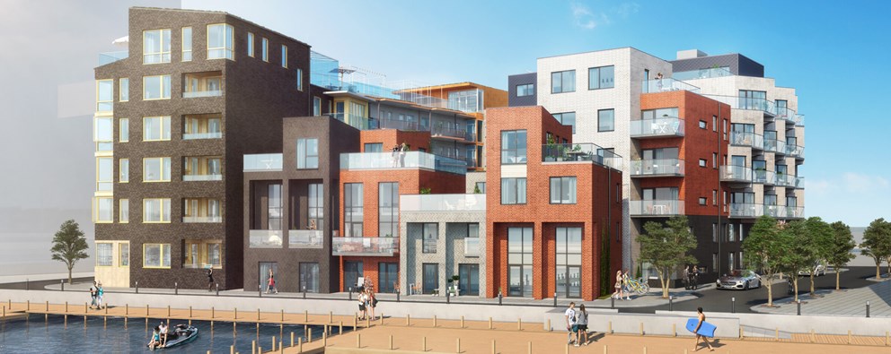 Exteriör bild över Granitor Properties bostäder Oceanvillorna i Helsingborg