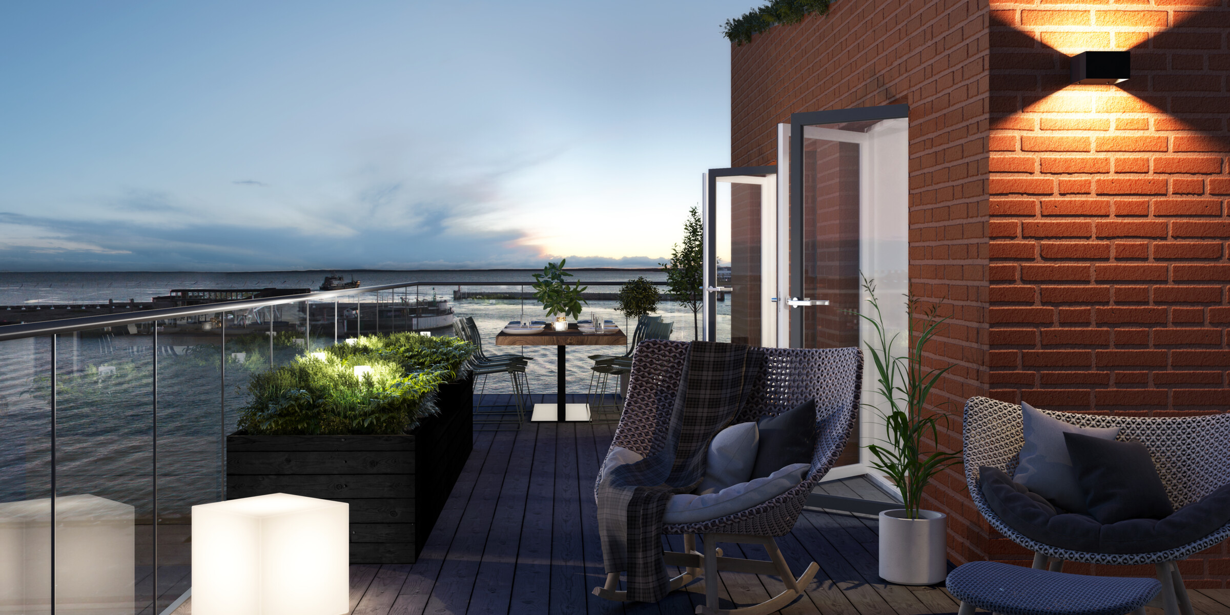 Exteriör bild över Granitor Properties bostäder Oceanvillorna i Helsingborg