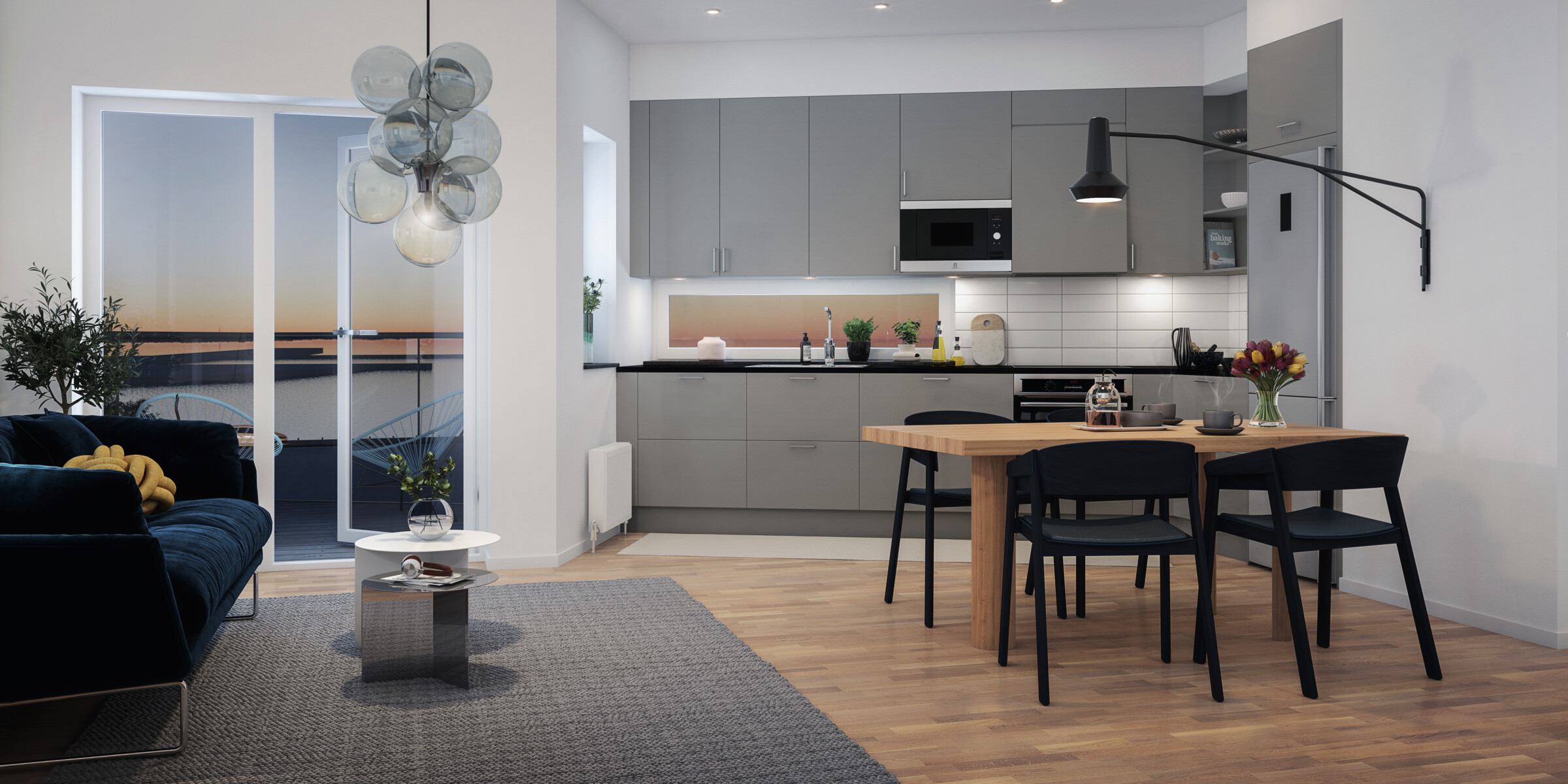 Exteriör bild över Granitor Properties bostäder Brf Oceanpiren i Helsingborg